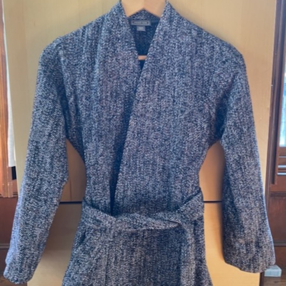 New J. Crew Point Sur Tweed Blazer with Belt, XXS